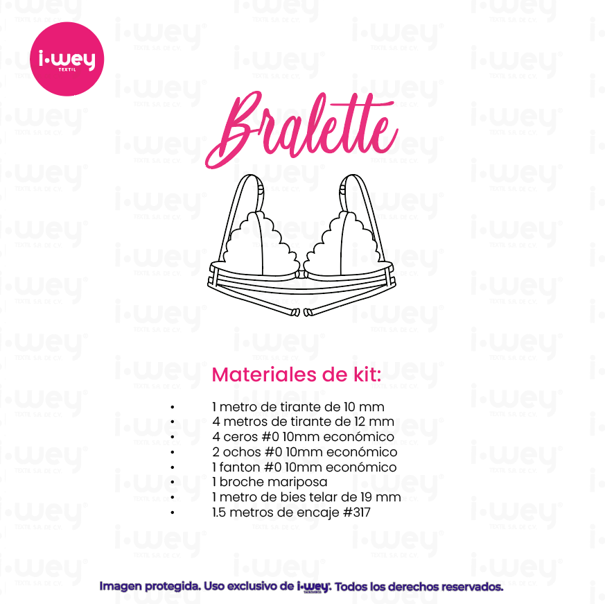 Kit para Bralette