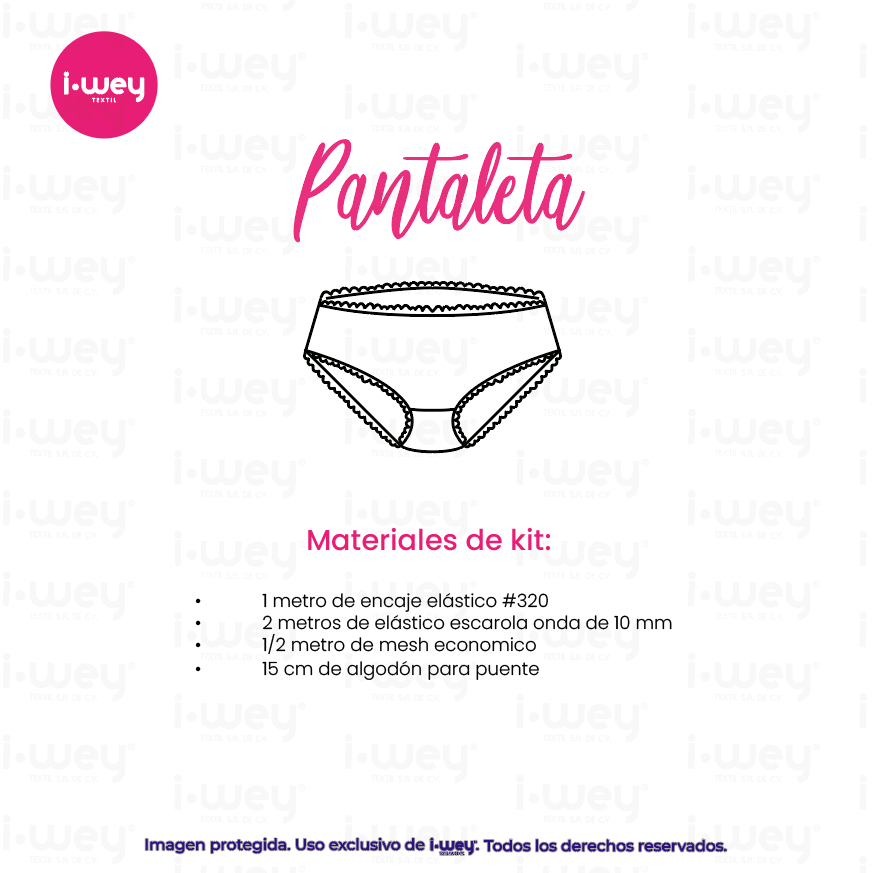 Kit para Pantaleta