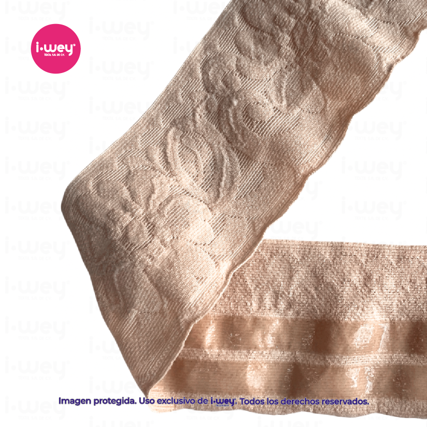 Encaje Elástico #208 con Silicón