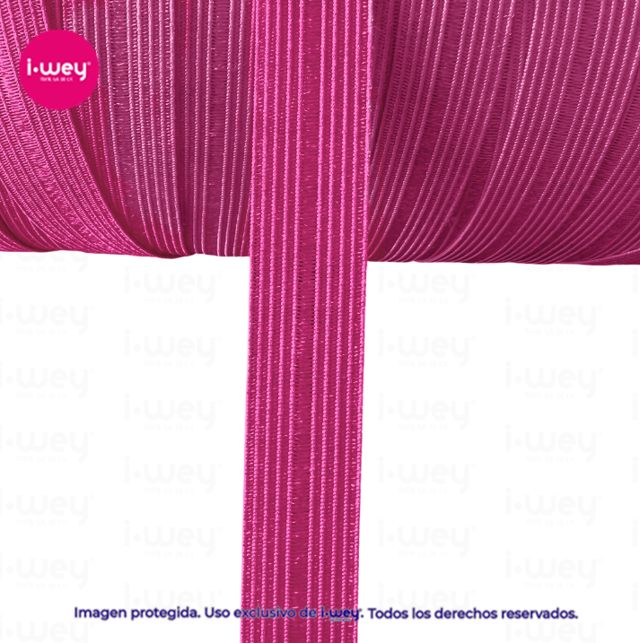 Bies Elástico Brilloso 16 mm