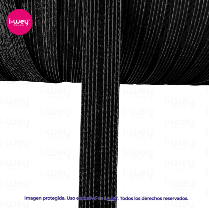 Bies Elástico Brilloso 16 mm