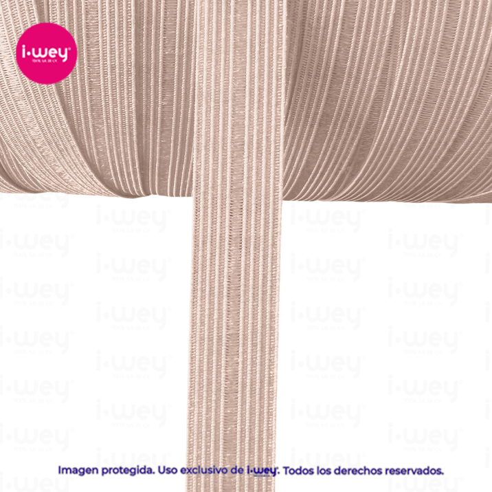 Bies Elástico Brilloso 16 mm