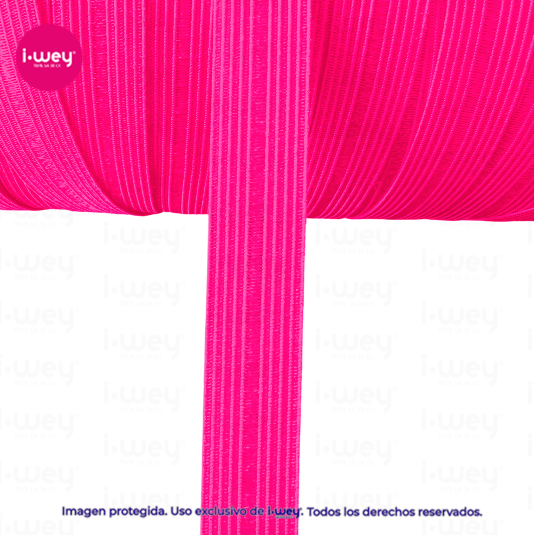 Bies Elástico Brilloso 16 mm