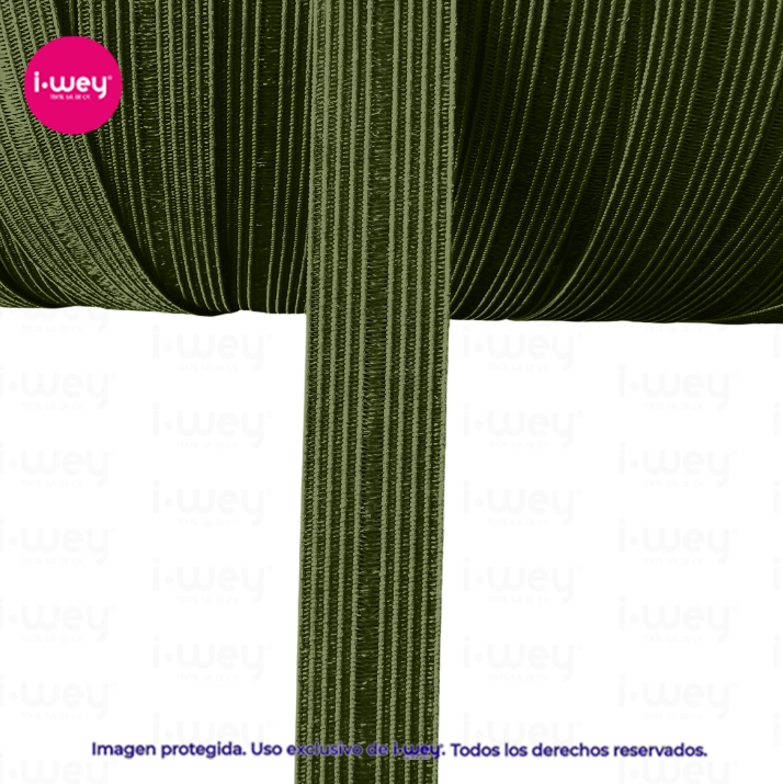 Bies Elástico Brilloso 16 mm