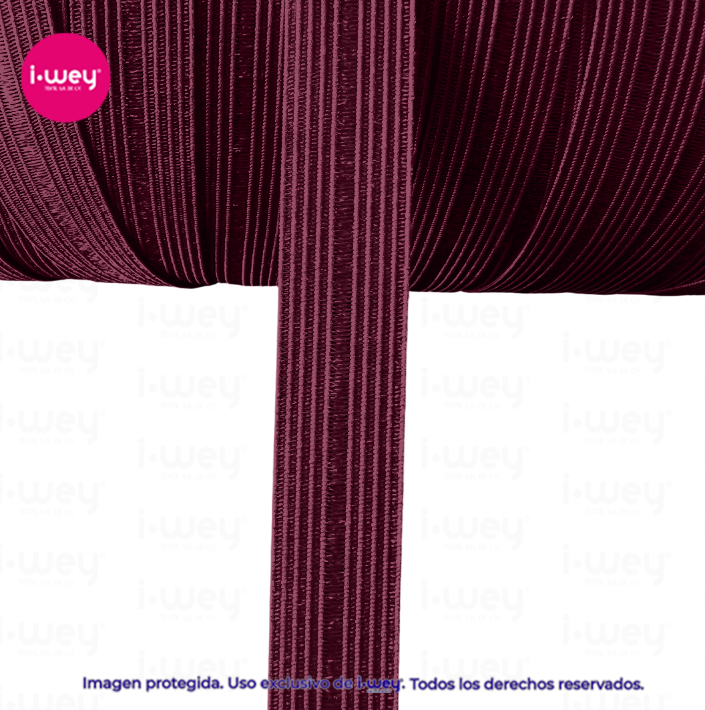 Bies Elástico Brilloso 16 mm