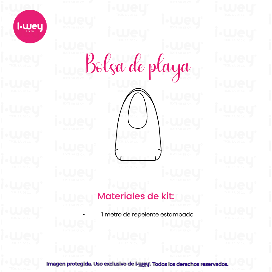 Kit para Bolsa de Playa
