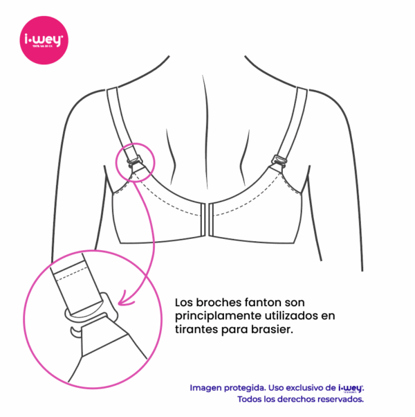 Broche Fanton Económico Metálico