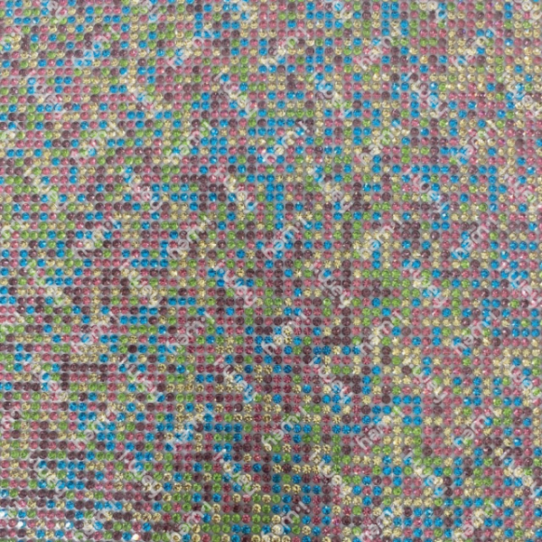 Planilla Planchable Piedras Multicolor