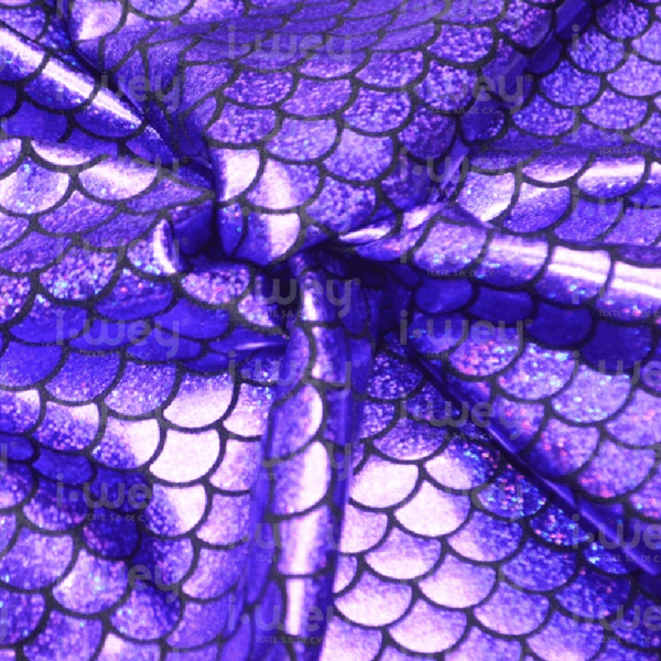 Licra Holograma Escamas Grandes