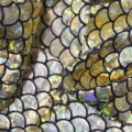 Licra Holograma Escamas Grandes