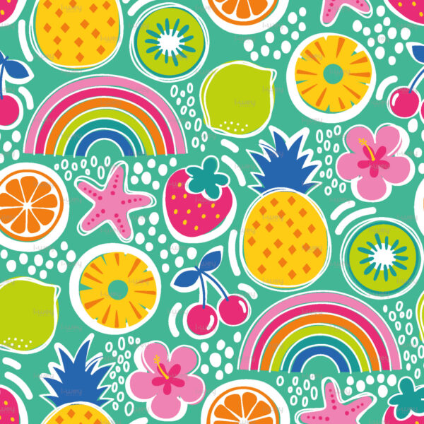 Estampado Frutas Magicas