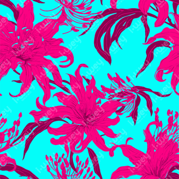 Estampado Pervinca Rosa