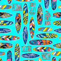 Estampado Blue Surfer