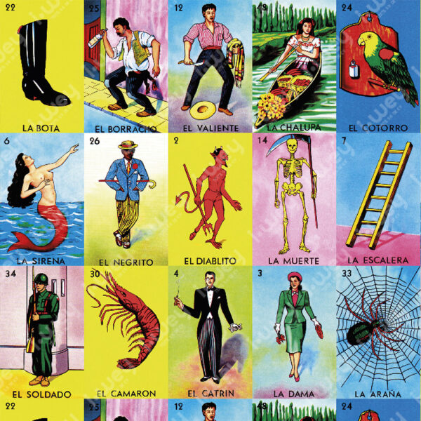 Estampado Loteria