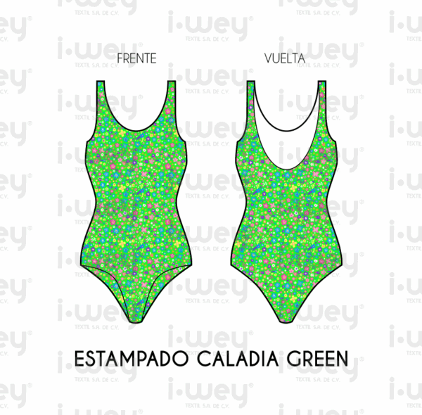 Estampado Caladia Green