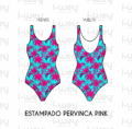 Estampado Pervinca Rosa