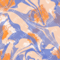 Estampado Pintura Lilanaranja