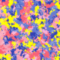 Estampado Pixels Fluo