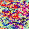 Estampado Snake Fluo