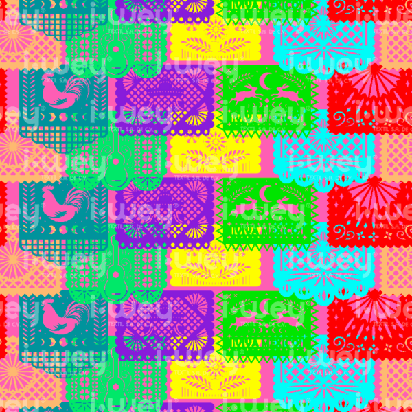 Estampado Colores al viento