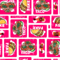 Estampado Fake taco