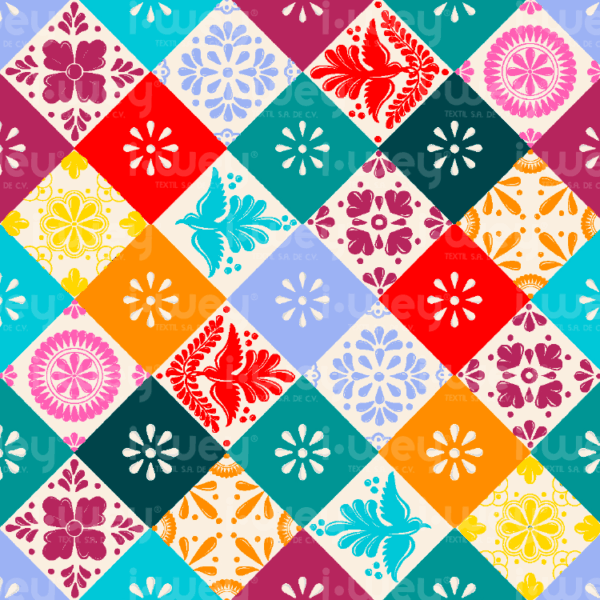 Estampado Floral Barroco color