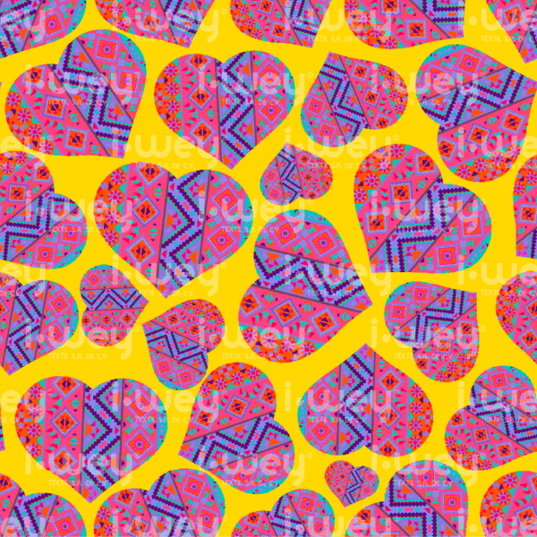 Estampado Geoprehispánico