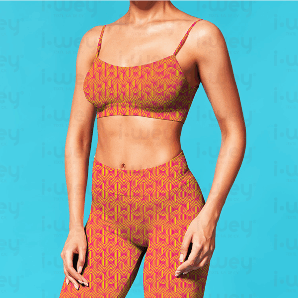 Estampado Hexagono Fluo