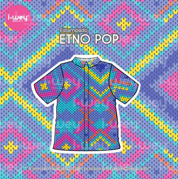 Estampado Etno Pop