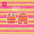 Estampado Sarape Rosa
