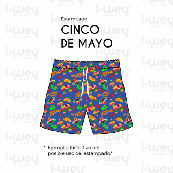 Estampado Cinco de Mayo