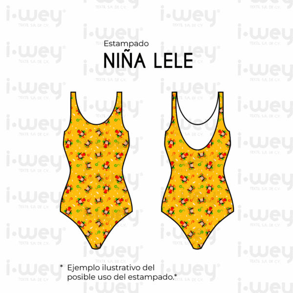 Estampado Niña Lele