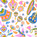 Estampado Serenata Mexa