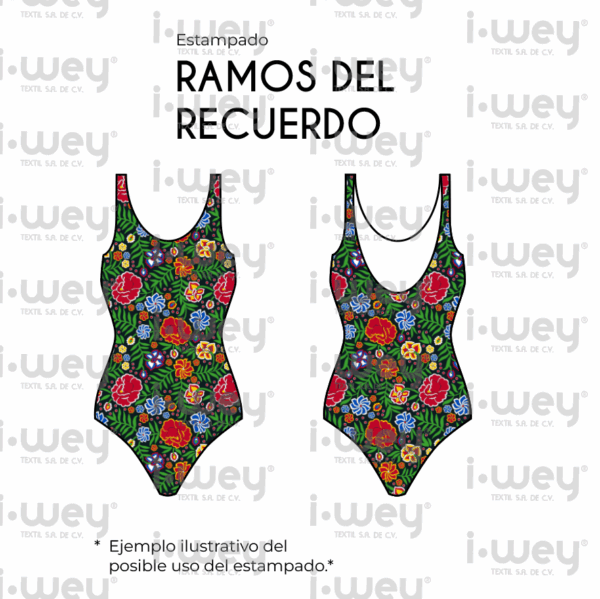 Estampado Ramos del recuerdo
