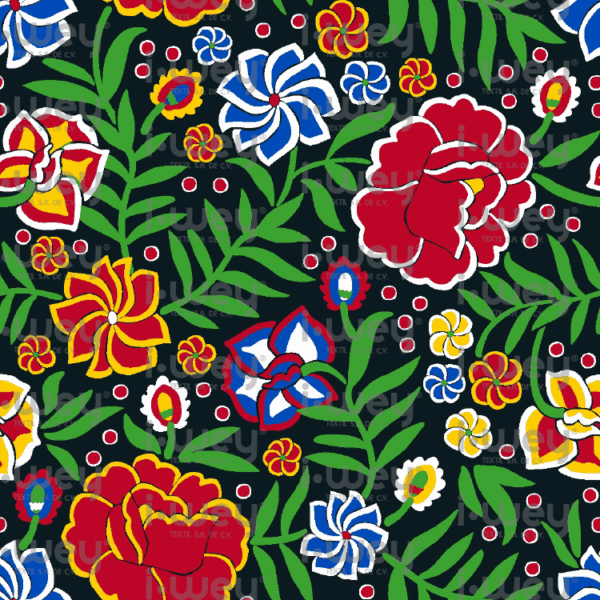 Estampado Ramos del recuerdo