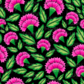 Estampado Flores del camino
