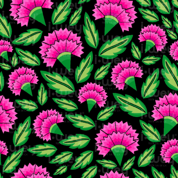 Estampado Flores del camino