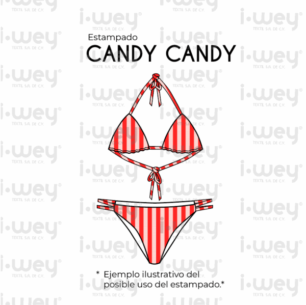 Estampado Candy candy