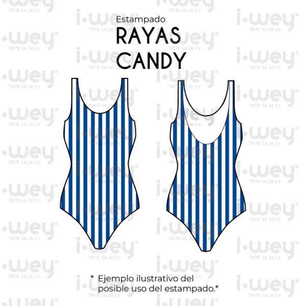 Estampado Rayas Candy
