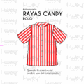Estampado Rayas Candy rojo