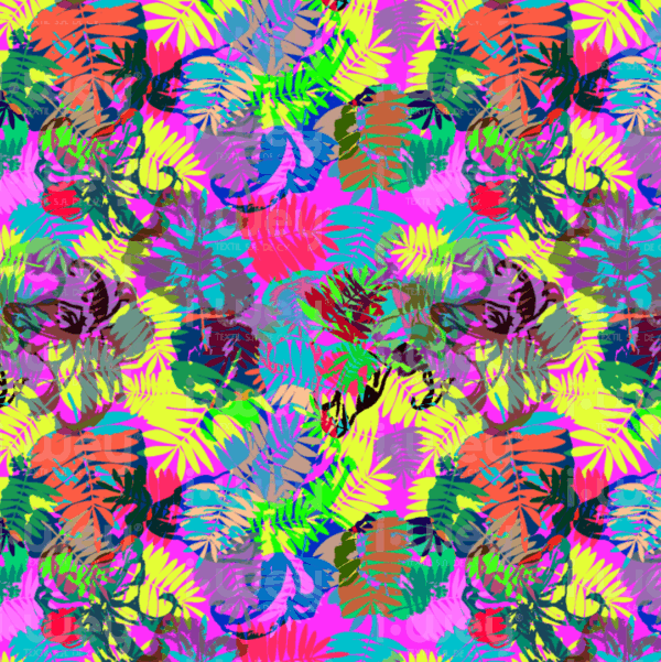 Estampado Acid jungle