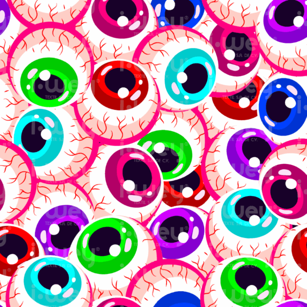 Estampado Ojos locos