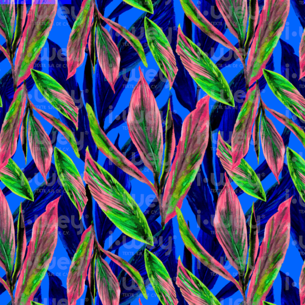 Estampado Pink folia