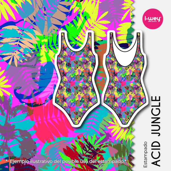 Estampado Acid Jungle
