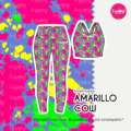 Estampado Amarillo Cow