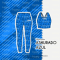 Estampado Ashurado Azul