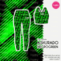 Estampado Ashurado Negro green