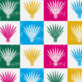 Estampado Azulejo de agave
