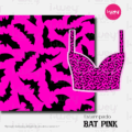 Estampado Bat pink