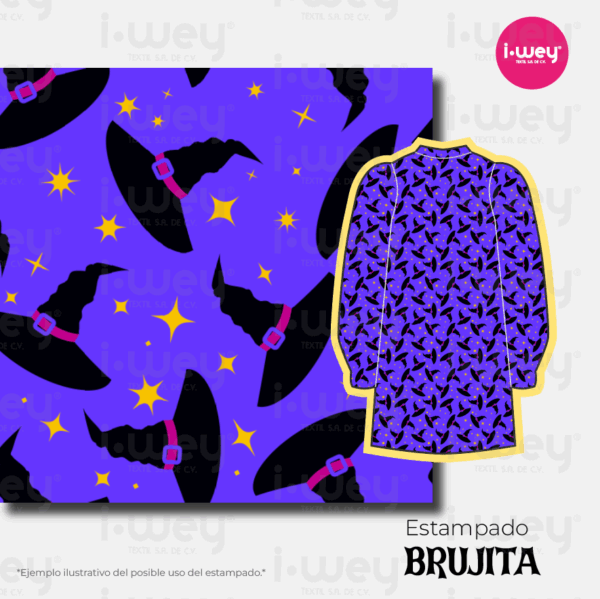 Estampado Brujita